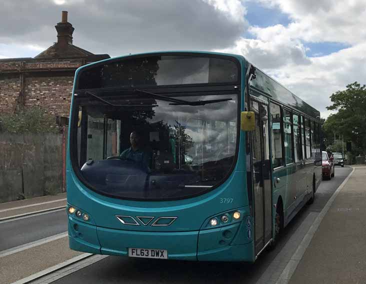 Arriva the Shires VDL SB200 Wright 3797